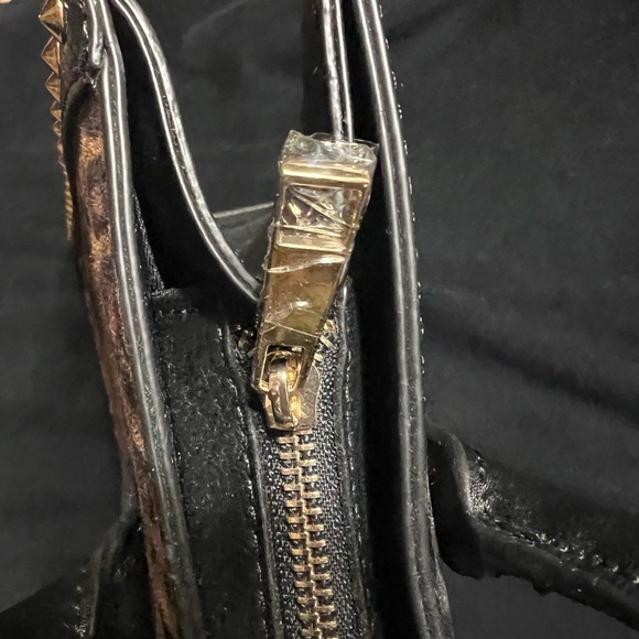 New! Aldo Handbag Leopard and Gold Studs - Picture 5 of 10